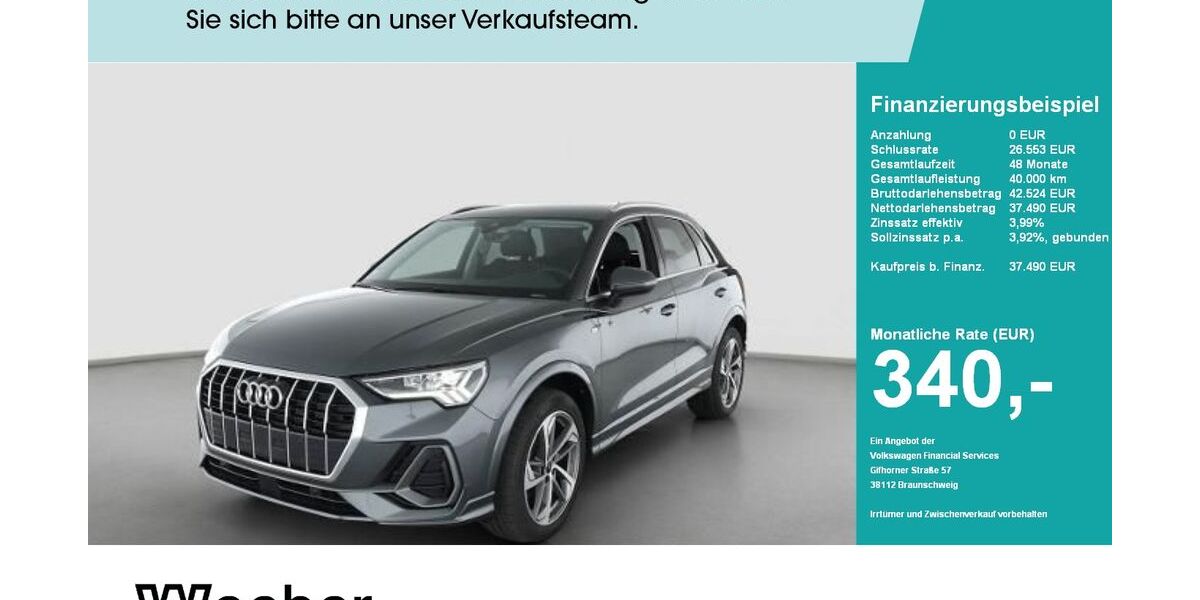 Audi Q3 5.534 km 37.180 &euro; Weil der Stadt 71263