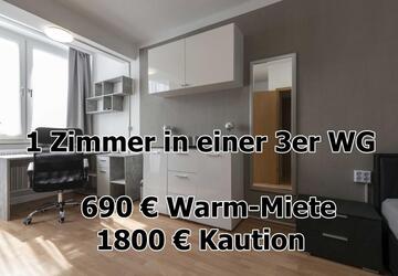 Wohnung Pforzheim Weststadt - 1 Zimmer, 20 m&sup2;, 490&euro; | Angebot:26715346