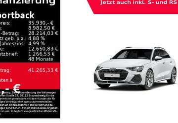 Audi A3 10.981 km 32.960 &euro; Ettlingen 76275