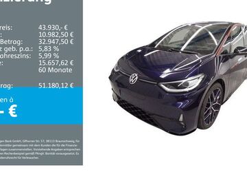 VW ID.3 5.341 km 42.860 &euro; Ettlingen 76275