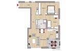 Dachgeschoßwohnung Leonberg - 3 Zimmer, 80 m&sup2;, 1.608&euro; | Angebot:23643269