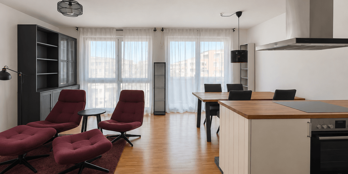Etagenwohnung Bruchsal - 3 Zimmer, 87 m&sup2;, 1.000&euro; | Angebot:27443189