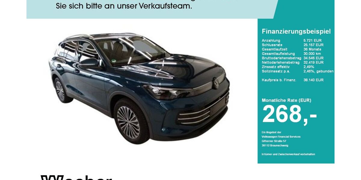 VW Tiguan 7.857 km 37.980 &euro; Leonberg 71229